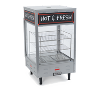 Nemco 6454-2 Pass-Thru Countertop Heated Merchandiser with 3 Shelves