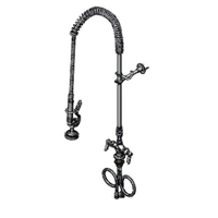 T&S Brass EasyInstall Single-Hole Deck-Mount Pre-Rinse Unit with 20-Inch Riser and 44-Inch Hose