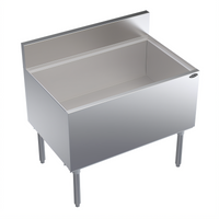 Krowne Royal Series 36-Inch Wide Underbar Ice Bin/Cocktail Unit with 10-Circuit Cold Plate