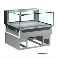 Structural Concepts Reveal® 35-3/4 Inch Wide Self-Service Heated Slide-In Counter Display Case