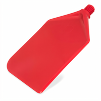 Sparta Nylon Paddle Scraper Replacement Blade, 7-1/2 x 4-1/2 Inches, Red