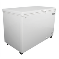 Kelvinator Commercial 52-Inch Wide 14 Cu. Ft. White Chest Freezer with Locking Solid Hinged Lid