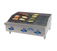 Comstock-Castle 36-Inch Countertop Gas Lava Rock Char-Broiler