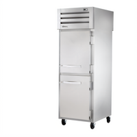 True SPEC SERIES Pass-Thru One-Section Freezer with Front and Rear Half Doors