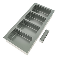 BK Resources E-HP-4 Steam Tables & Food Wells