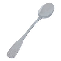 Shelby SHL212 7-3/4 Inch Iced Tea Spoon, Extra Heavy Weight, Mirror Polished 18/0 Stainless Steel