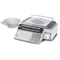 Globe GSP30B 30 lb Label Printing Digital Price Computing Scale with Dual-Sided LCD
