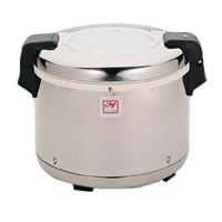 Thunder Group 30-Cup Electric Rice Warmer with Stainless Steel Mirror Finish and Non-Stick Inner Pot