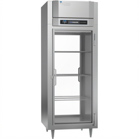Victory Refrigeration UltraSpec™ FSA-1D-S1-EW-PT-G-HC One-Section Pass-Thru Glass Door Freezer