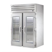 SPEC SERIES Roll-In Two-Section Glass Swing Door Refrigerator