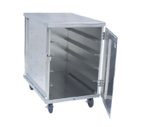 Cres Cor Mobile Non-Insulated Single-Compartment Tray Delivery Cart for 10 15