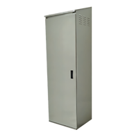 Advance Tabco Free Standing Stainless Steel Cabinet with 4 Fixed Shelves and Left-Hinged Door