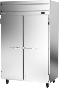 Beverage-Air Horizon Series Two-Section Reach-In Warming Cabinet, 45.04 Cu. Ft., Stainless Steel, Full-Height Doors
