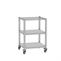 RATIONAL Stand I Mobile Oven Stand for XS Cooking Systems with Swivel Casters