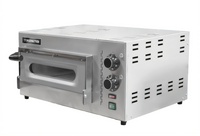 Omcan Compact Series Single-Chamber Electric Deck Pizza Oven, 29-1/3 Inch Wide