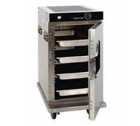 Cres Cor Mobile Heated Correctional Cabinet, Half-Height, Insulated, 8-Pan Capacity