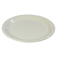 Sierrus™ Bone 7-1/4 Inch Round Narrow Rim Melamine Salad Plate