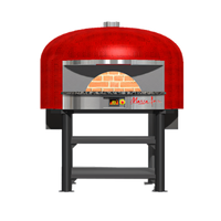 Marra Forni NP130G Neapolitan Round Gas-Fired Brick Pizza Oven with Touchscreen Controls