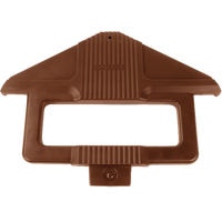 SixStar™ Brown Sneeze Guard Post
