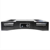 TableCraft Single-Burner Induction Countertop Station Kit with Cooling Plates, 120V, Translucent Black