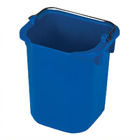 Executive 5-Quart Heavy-Duty Blue Pail