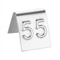 American Metalcraft EM1200 Table Tents & Number Cards