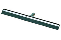 Flo-Pac 18-Inch Floor Squeegee Head Only with Straight Black Rubber Blade