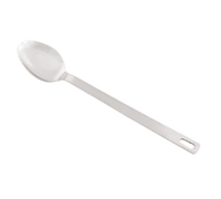 Crestware Pro Series 15-Inch Solid Stainless Steel Basting Spoon with Hang Hook