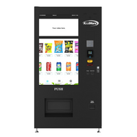 KoolMore 48-Slot Refrigerated Vending Machine with 49-Inch Touch Display