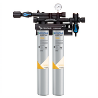 Everpure QC7I Twin 7FC5 Commercial Water Filtration System, 5 GPM, 50,000 Gallons