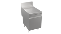 Krowne Stadium Series 18-Inch Freestanding Stainless Steel Underbar Drainboard Storage Cabinet, Open Base