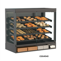 Structural Concepts Addenda Self-Service Non-Refrigerated Countertop Pastry Display Case with Bag Storage