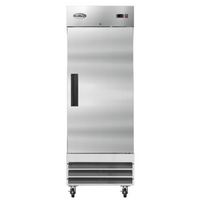 KoolMore 29-Inch One-Door Reach-In Refrigerator, 23 Cu. Ft., Bottom-Mounted Compressor, Stainless Steel