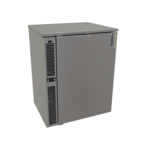 Glastender One-Zone Side-Serviced Bar Profile Back Bar Cooler, 28-Inch, One-Section, Self-Contained