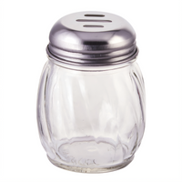 Winco G-108 Red Pepper & Cheese Shakers Case of 5