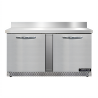Continental Refrigerator SWF60NBS-FB 60-Inch Two-Section Front Breathing Worktop Freezer with 5 1/2-Inch Backsplash
