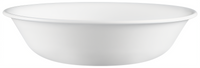 Corelle Essentials Round Vitrelle Glass Dip/Condiment Bowl, 2.4 oz, White, Case of 36