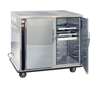 FWE UHS-7-14 Mobile Humidified Heated Holding Cabinet, 14 Tray Slides, 2 Doors