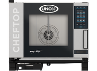 UNOX ChefTop MIND.Maps Plus 5-Pan Gas Countertop Combi Oven/Steam Oven