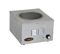 Eagle Group RedHots Single-Compartment Countertop Electric Food Warmer, 7 Quart Round Pan, Wet/Dry, 120V