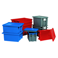 Quantum LID181 Square Food Storage Containers Case of 6