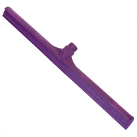 Sparta 24-Inch Solid One-Piece Rubber Floor Squeegee Head, Purple