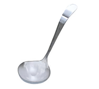 Windsor Stainless Steel Gravy Ladle, 5/8 oz. Bowl Capacity, 6-1/2 Inch, Mirror Finish
