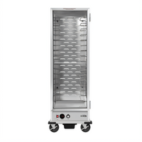 KoolMore Commercial Heated Holding Cabinet, Full-Size, Non-Insulated, Glass Door, 36-Pan Capacity