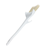 Crestware 2-Inch Concave Pastry Brush with Pot Hook