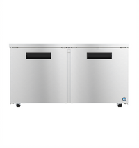 Hoshizaki Steelheart 60-Inch Low Profile Two-Door Undercounter Freezer with Locks