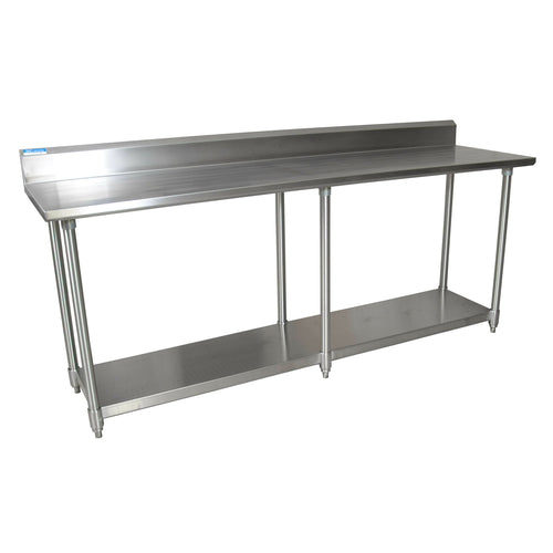 BK Resources QVTR5-9630 Stainless Steel Prep Tables
