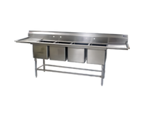 Eagle Spec-Master FN2072-4-30R Four-Compartment Stainless Steel Sink with Right Drainboard