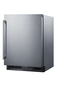 Summit Appliance 24-Inch Undercounter All-Freezer, 3.7 Cu. Ft., Stainless Steel, ADA Compliant