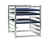 New Age 23-Inch High Half-Size Open-Side Insert Rack for 18 x 26 Sheet Pans